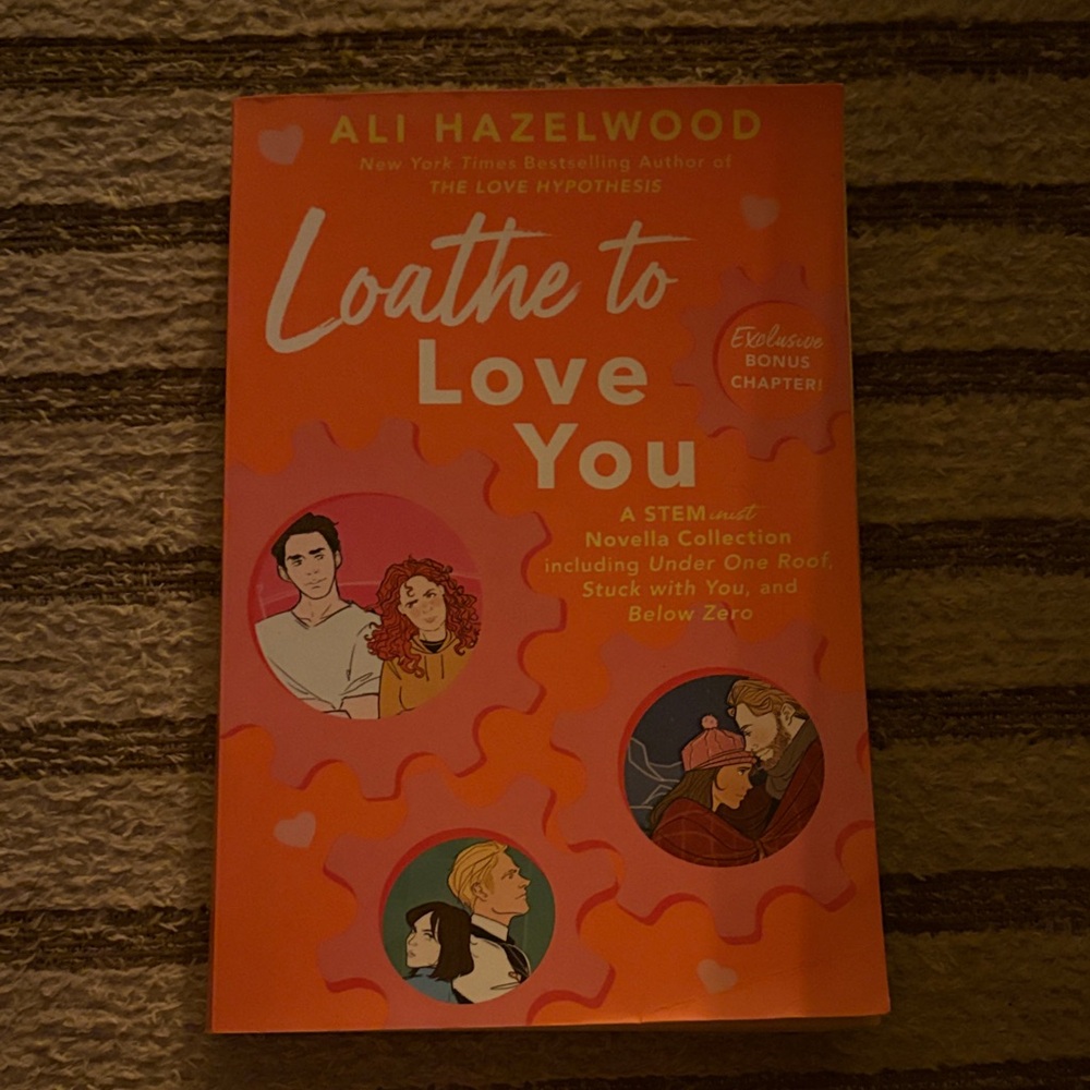 'Loathe to Love You' Book - Orange Cover